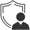 security seal with person