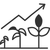 icon growing plant